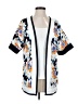 Assorted Brands 100% Polyester Blue Black Kimono Size S - photo 1