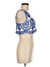 Shein 100% Polyester Blue Sleeveless Blouse Size M - photo 4