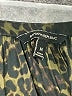 Banana Republic 100% Polyester Animal Print Black Sleeveless Blouse Size M - photo 7