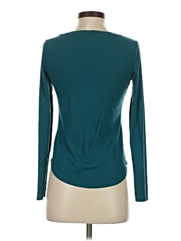 a.n.a. A New Approach Long Sleeve Henley (view 2)
