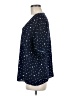 La Miel 100% Polyester Stars Blue Short Sleeve Blouse Size M - photo 5