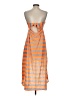 InGear Stripes Orange Casual Dress Size P (petite) - photo 2