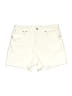 Unbranded Solid Ivory Denim Shorts Size 28 waist - photo 1