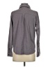 32 Degrees Houndstooth Gray Long Sleeve Blouse Size S - photo 2