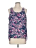 Eliot Blue Sleeveless Blouse Size M - photo 1