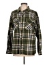 Unbranded 100% Polyester Plaid Green Fleece Size S - photo 1