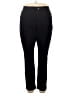 Liz Claiborne Solid Black Blue Active Pants Size 16 - photo 1