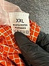 Unbranded Checkered-gingham Orange Long Sleeve Blouse Size XXL - photo 7