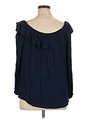H.I.P. Happening in the Present Long Sleeve Blouse (view 2)
