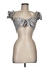 Shein 100% Polyester Silver Sleeveless Top Size XS - photo 1