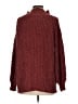 Tina + Jo Burgundy Turtleneck Sweater Size S - photo 2