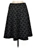 Renee C. Chevron-herringbone Black Casual Skirt Size M - photo 1