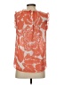 Diane von Furstenberg Orange Sleeveless Blouse Size 0 - photo 2