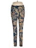 Lularoe Paisley Blue Leggings Size 1X (Tall & Curvy) - photo 1