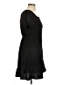 Derek Heart 100% Polyester Solid Black Cocktail Dress Size L - photo 4