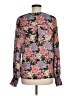 Leyden Floral Pink Long Sleeve Blouse Size M - photo 2
