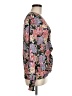 Leyden Floral Pink Long Sleeve Blouse Size M - photo 4