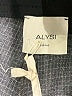 Alysi Chevron-herringbone Gray Dress Pants Size 2 - photo 4
