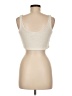 If It Were Me 100% Polyester Ivory Tank Top Size M - photo 2