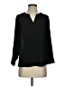 Express 100% Polyester Black Long Sleeve Blouse Size XS - photo 1