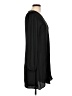 Socialite 100% Polyester Solid Black Casual Dress Size M - photo 4