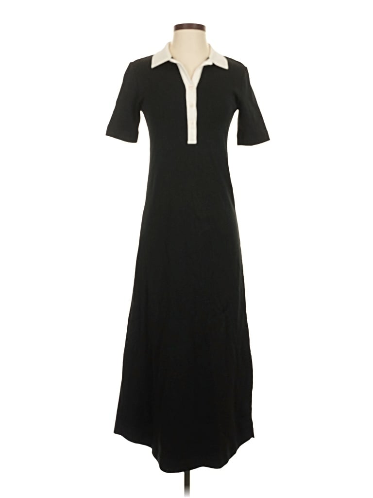 Pre-owned Ayr Casual Dress In Black