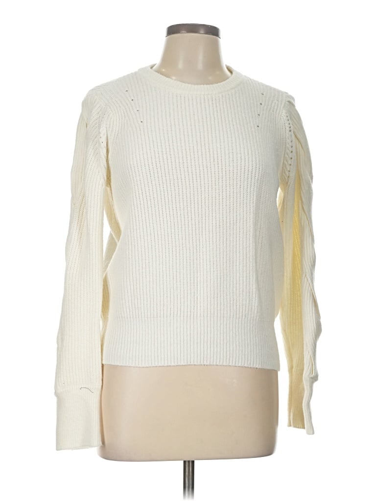 Pre-owned Liz Claiborne Pullover Sweater In Ivory
