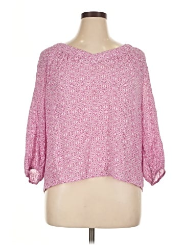 Counterparts 3/4 Sleeve Blouse (view 1)