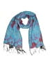 Unbranded Paisley Teal Blue Scarf One size - photo 1