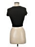 Shein Black Short Sleeve Turtleneck Size M - photo 2