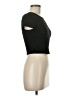 Shein Black Short Sleeve Turtleneck Size M - photo 4
