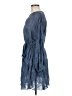 Glam 100% Polyester Blue Casual Dress Size M - photo 5