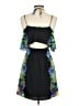 Jessica Simpson 100% Polyester Floral Black Cocktail Dress Size S - photo 2