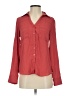Express 100% Polyester Red Long Sleeve Blouse Size XS - photo 1