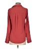 Express 100% Polyester Red Long Sleeve Blouse Size XS - photo 2