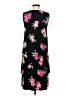 Susan Graver Floral Black Casual Dress Size XXS - photo 2