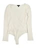 Express Ivory Bodysuit Size L - photo 1