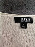 a.n.a. A New Approach Silver Ivory Pullover Sweater Size L - photo 7