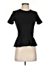 J.Crew Black Short Sleeve Top Size XXS - photo 1