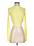 Open Edit Yellow Long Sleeve Top Size XS - photo 1