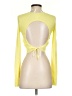 Open Edit Yellow Long Sleeve Top Size XS - photo 2