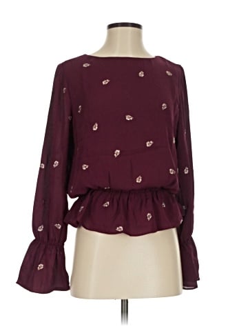 Three Eighty Two Long Sleeve Blouse (view 1)