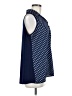 Fenn Wright Manson 100% Polyester Polka Dots Blue Sleeveless Blouse Size M - photo 4