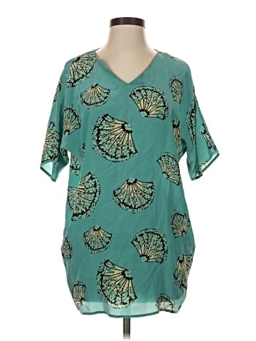 Tucker Short Sleeve Blouse (view 1)