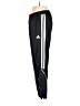 Adidas 100% Polyester Black Track Pants Size M - photo 5