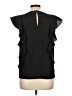 Glam 100% Polyester Black Sleeveless Blouse Size L - photo 2