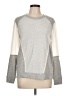 BCBGeneration Gray Long Sleeve Top Size L - photo 1