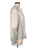 BCBGeneration Gray Long Sleeve Top Size L - photo 4