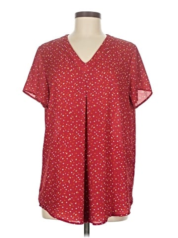 Renee C. Short Sleeve Blouse (view 1)