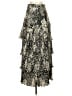 Zara Animal Print Black Formal Skirt Size XS - photo 1